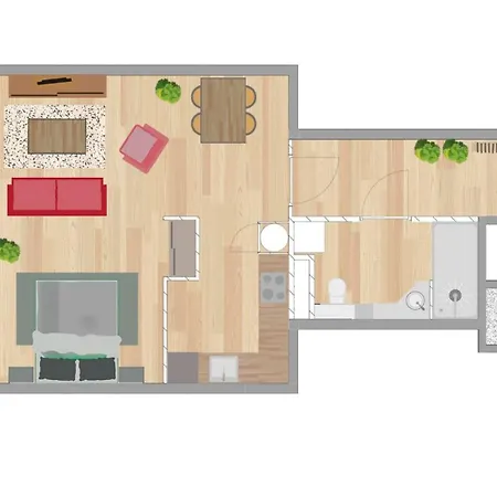 | 2 Personen | 5 Min De Gondel | Res.meri-bellecombe Apartment